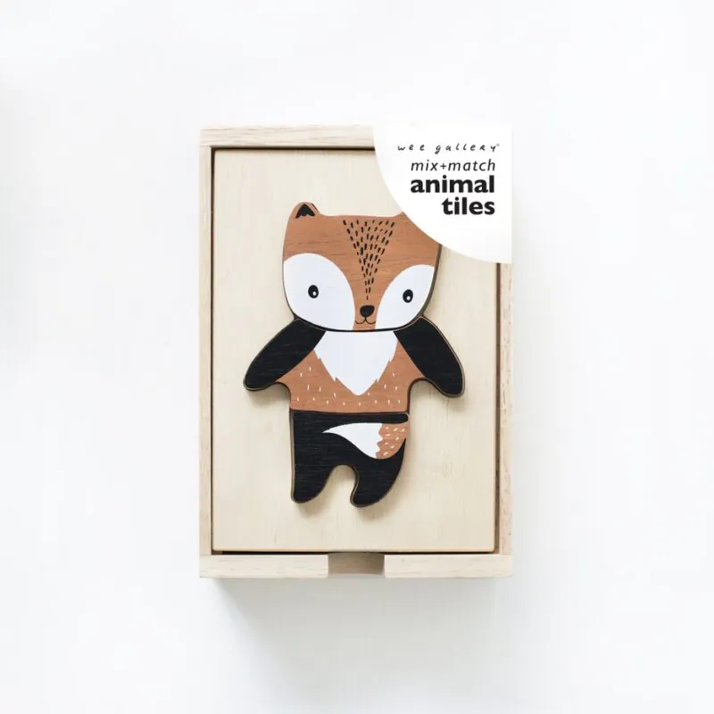 Wee Gallery Mix & Match Animal Tiles