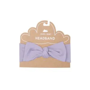 Angel Dear Ribbed Orchid Petal Bamboo Viscose Headband