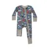 Angel Dear Happy Toolbox Bamboo Viscose Zipper Romper