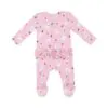 Spooky Ghost Ruffle Zipper Footie from Angel Dear