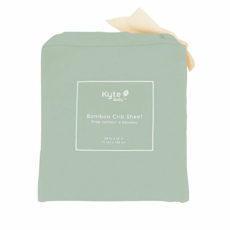 Crib Sheet in Thyme from Kyte BABY