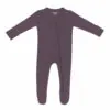 Zippered Footie in Currant from Kyte BABY