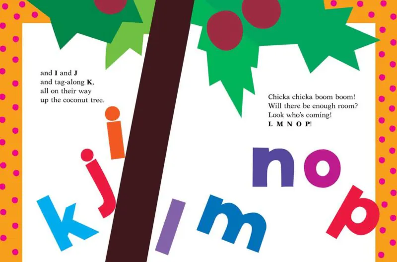 Chicka Chicka Boom Boom Board Book made by Simon & Schuster