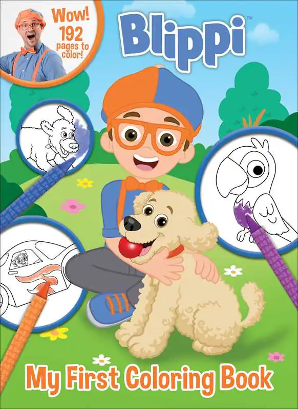 Blippi: My First Coloring Book from Simon & Schuster
