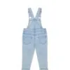 Arlo Twill Overall in Washed Denim 