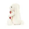 Bashful Bunny with Candy Cane from Jellycat