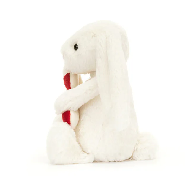 Bashful Bunny with Candy Cane from Jellycat