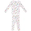 Copper Pearl CoComelon Friends Two-Piece Long Sleeve Pajama Set