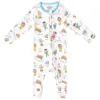 Copper Pearl CoComelon Friends Zip Footie