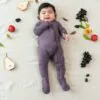 Kyte BABY Zippered Footie in Currant