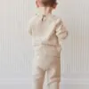 Ethan Jumper in Oatmeal Marle Hedgehog  from Jamie Kay