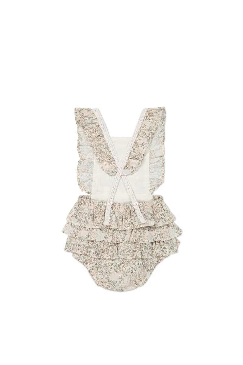 Organic Cotton Madeline Playsuit in April Harbour  from Jamie Kay