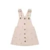 Jamie Kay Vintage Overall Dress in Goldie Embroidery 