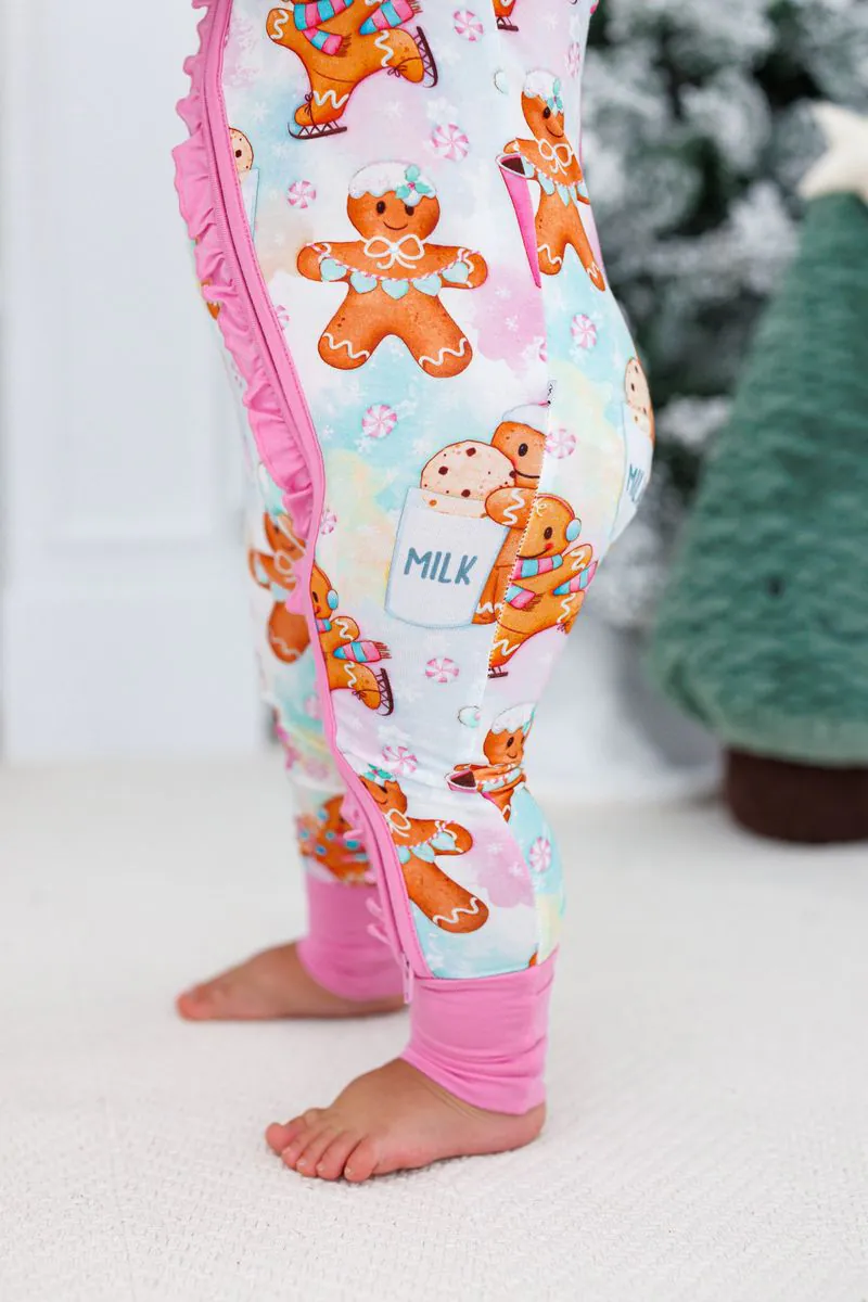 Meri Bamboo Viscose Ruffle Convertible Romper from Birdie Bean