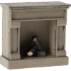 Maileg Fireplace in Off White for Mouse