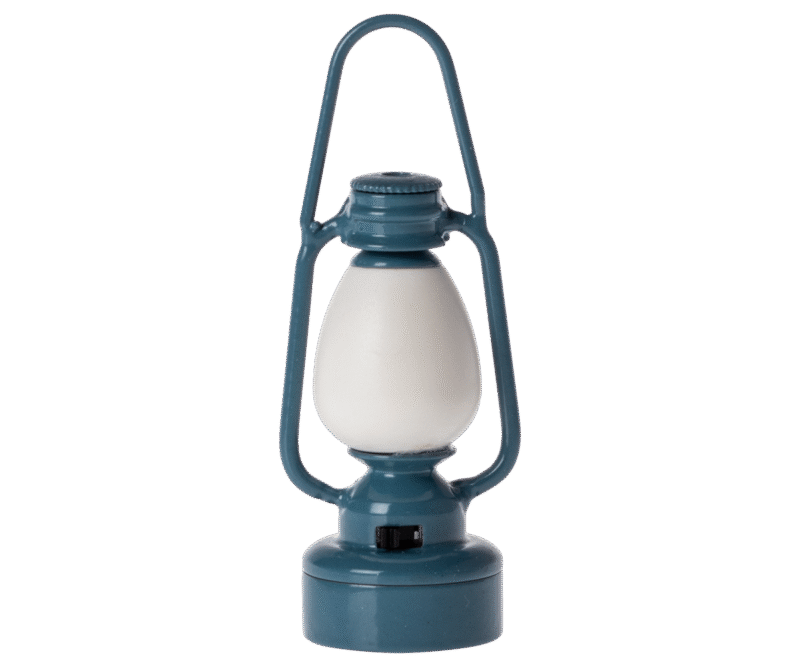 Maileg Vintage Lantern in Blue for Mouse