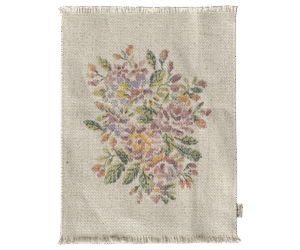 Maileg Rug with Flowers Large