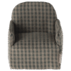 Green Checker Mouse Chair from Maileg