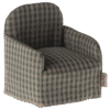 Maileg Green Checker Mouse Chair