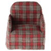 Mouse Chair in Red Checker from Maileg
