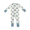 Vintage Tractors Bamboo Viscose Zipper Romper