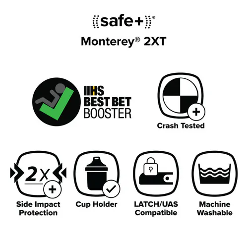Diono Monterey 2XT 2-in-1 High-Back Booster