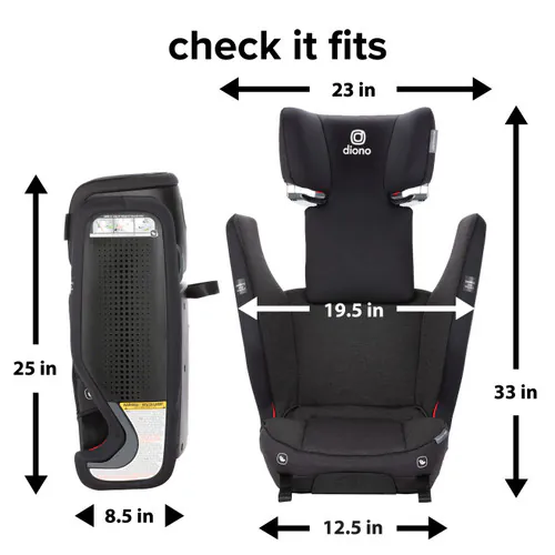 Diono Monterey 6XT SafePlus High-Back Booster
