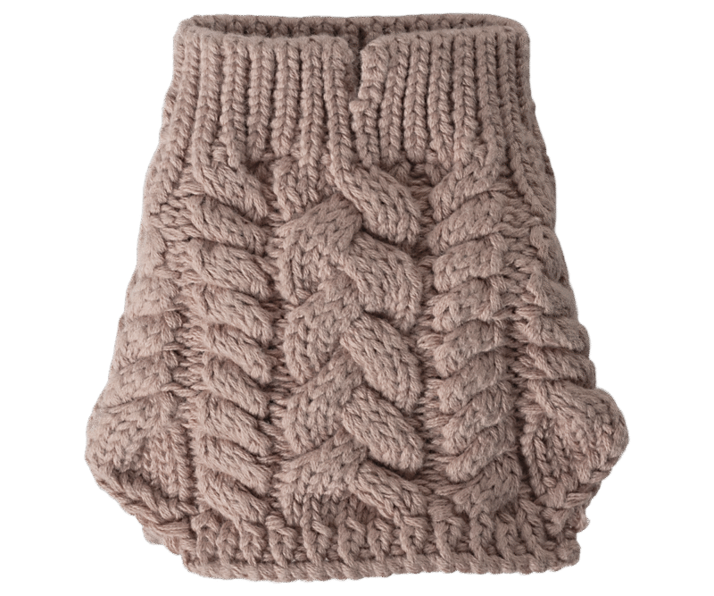 Maileg Puppy Supply Sweater in Dark Rose