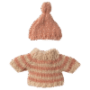 Maileg Knitted Sweater and Hat for Big Sister Mouse