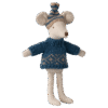 Knitted Swetaer and Hat for Dad Mouse made by Maileg