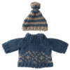 Maileg Knitted Swetaer and Hat for Dad Mouse