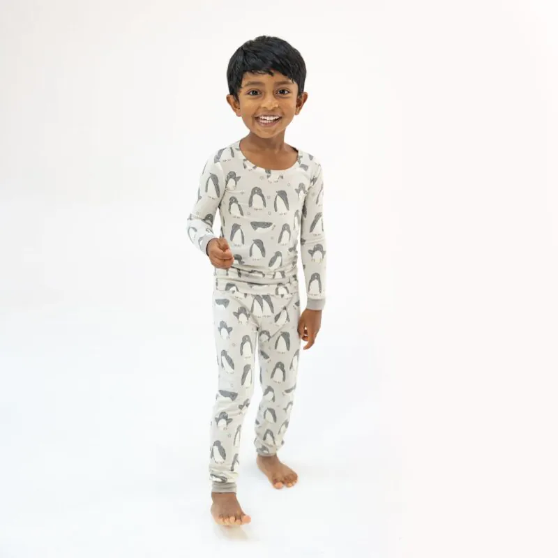 Penguin Pals Long Sleeve Loungewear Set from Angel Dear