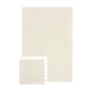 3 Sprouts Foam Puzzle Play Mat In Cream