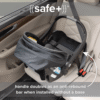 Diono Quantum 4 3-in-1 Travel System With LiteClik 30 R SafePlus Infant Car Seat
