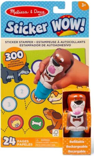 Melissa & Doug Sticker WOW! Activity Pad & Sticker Stamper - Dog