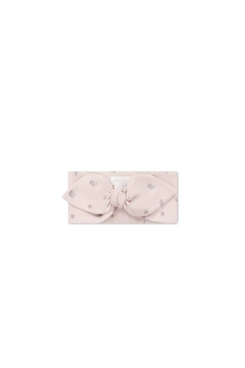 Jamie Kay Organic Cotton Headband in Meredith Violet 