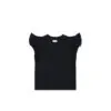 Pima Cotton Ruby Top in Black Bean  from Jamie Kay