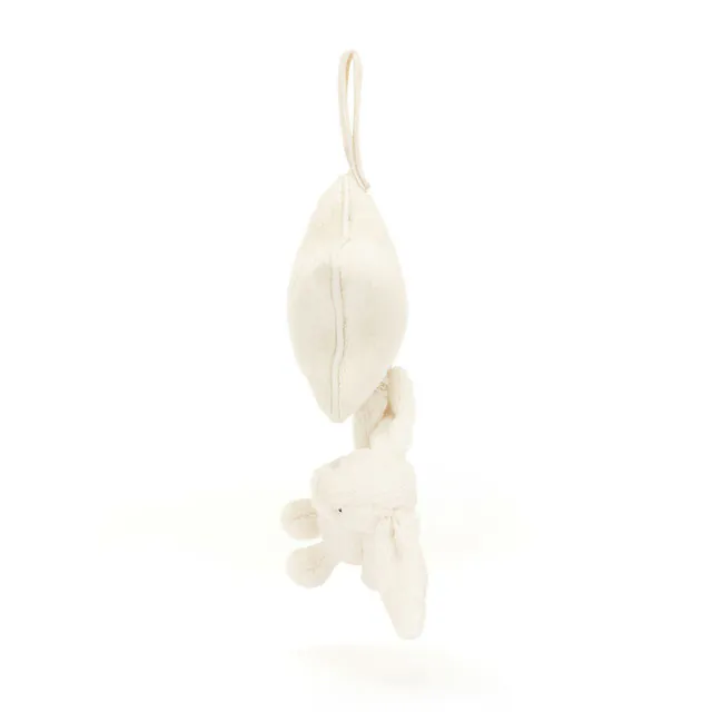 Bashful Cream Bunny Musical Pull from Jellycat