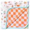 Copper Pearl Mickey Mouse's Boo Bash 3-Layer Stretchy Quilt