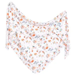 Copper Pearl Mickey Mouse's Boo Bash Knit Swaddle Blanket