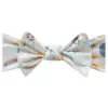Copper Pearl Nightmare Before Christmas Knit Headband Bow