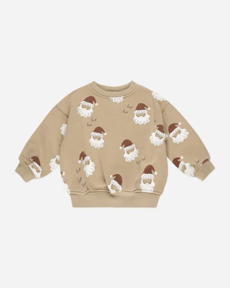 Relaxed Sweatshirt in Santa