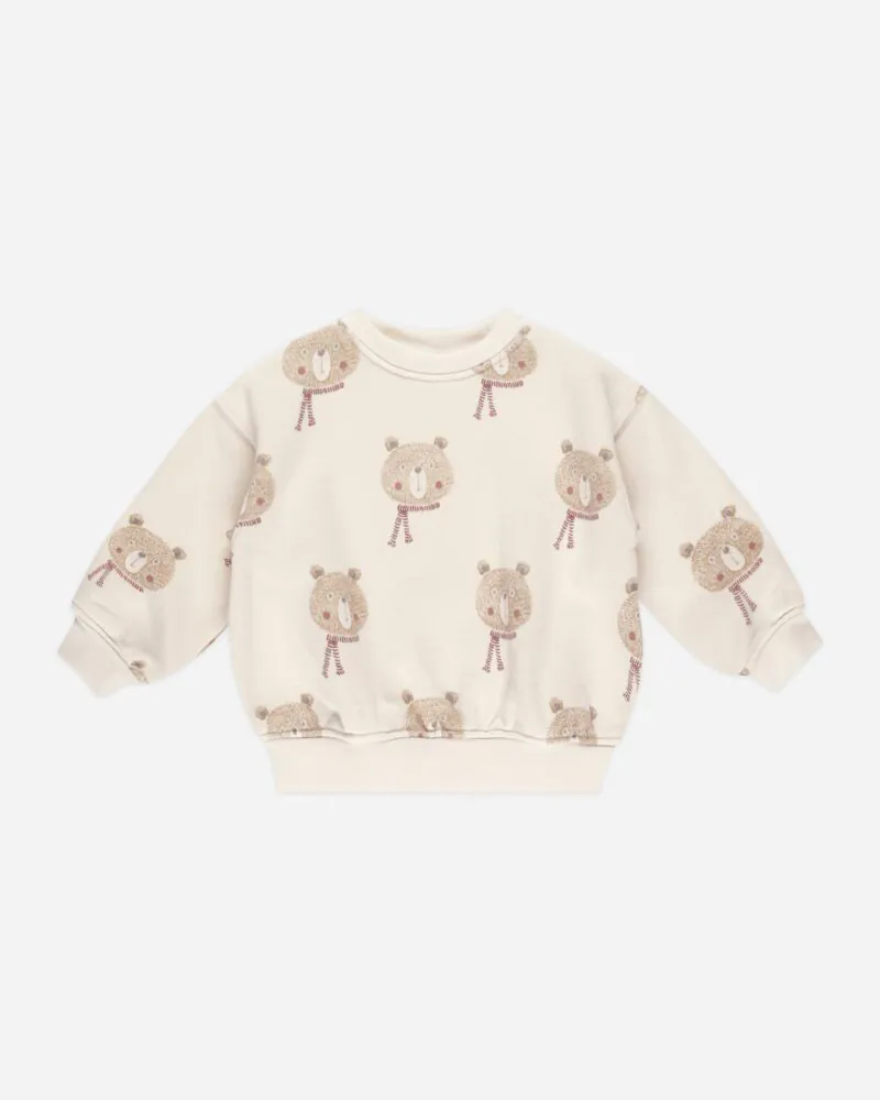 Relaxed Sweatshirt in Bears from Rylee + Cru