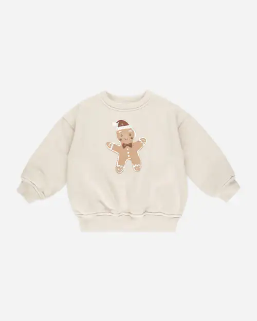 Relaxed Sweatshirt in Gingerbread from Rylee + Cru