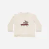 Raw Edge Long Sleeve Tee in Truck from Rylee + Cru
