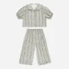 Ruffle Pajamas in Vines from Rylee + Cru