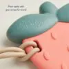 Strawberry Sweetie Rattle from Itzy Ritzy
