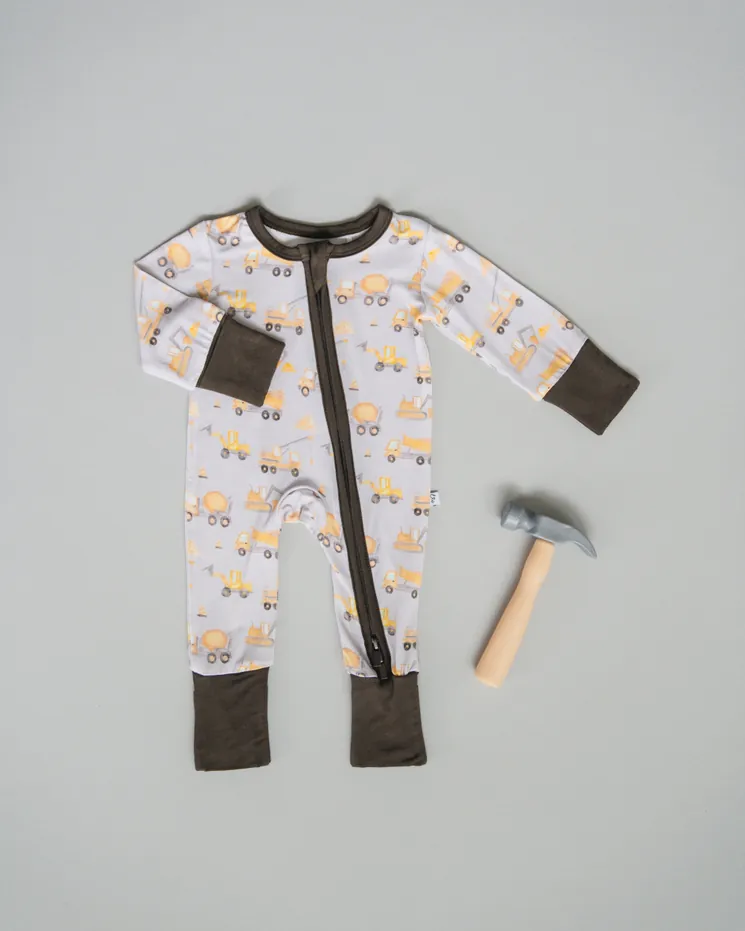 Grayson Bamboo Viscose Convertible Footie from Laree + Co